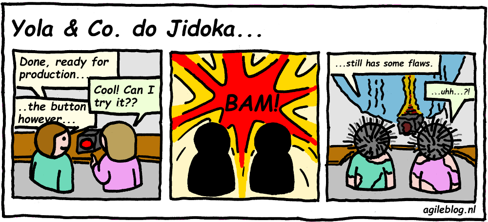 Yola & Co. do Jidoka comic.