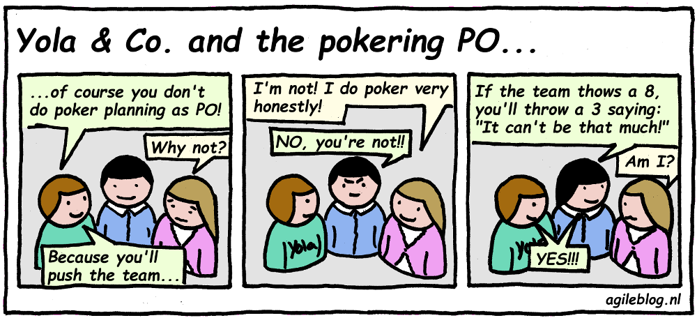 Yola & Co. and the pokering PO comic.